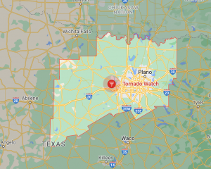 Tornado warning until 11 a.m. in PPC.