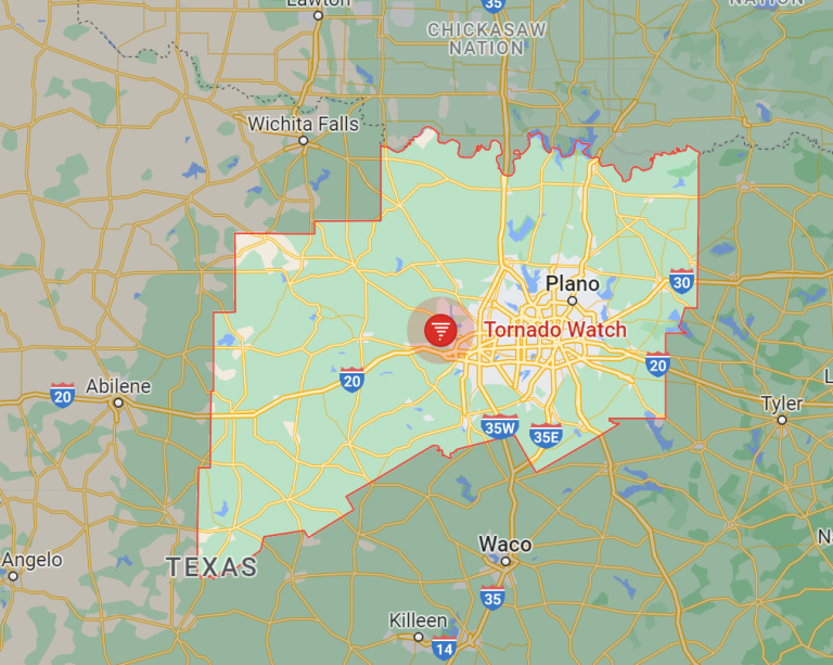Tornado warning until 11 a.m. in PPC.